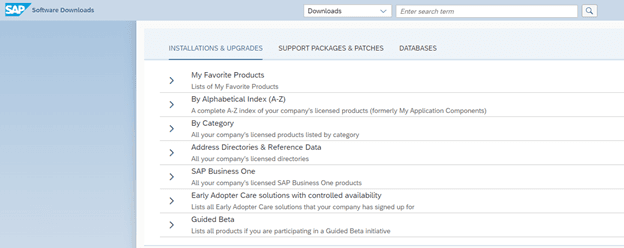 SAP Gui By Category