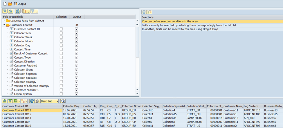 ad hoc agent assignment in sap