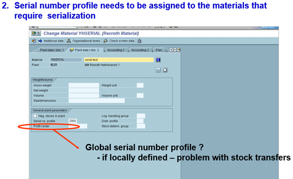 serial number management in sap