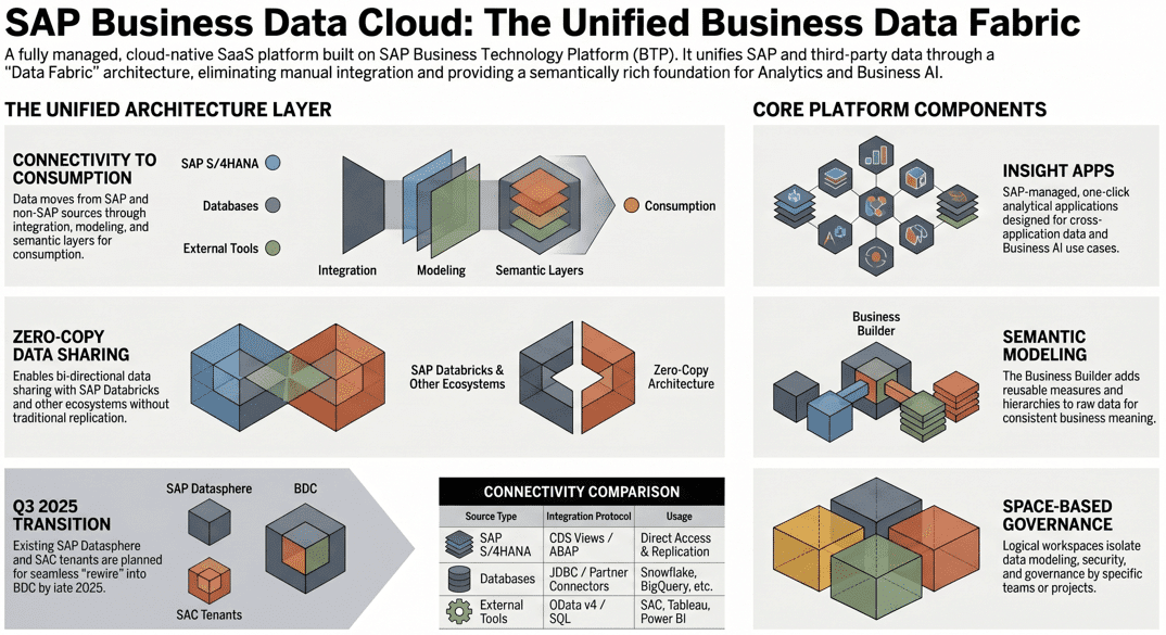Architectural Blueprint For SAP Business Data Cloud - Saptutorials.in